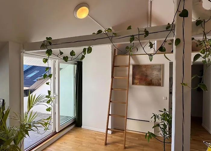 Spacious Loft In Trendy Area Leilighet